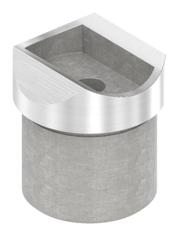 Rohrsattel V2A für Rohr Ø 33,7 mm Anschluss Ø 33,7 mm | Artikel 11.3320.4