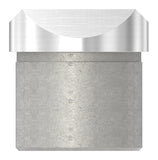 Rohrsattel V2A für Rohr Ø 42,4 mm Anschluss oben – Ansicht 3 | Artikel 11.3321.4