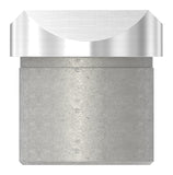 Rohrsattel V2A für Rohr Ø 42,4 x 2,5 mm Anschluss oben – Ansicht 3 | Artikel 11.3323.4
