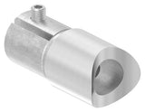Rohrverbinder 90° V2A für Ø 33,7 mm Rohr auf Ø 42,4 mm mit Klemmschraube | Artikel 11.3386.4