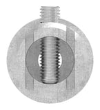 Rohrverbinder 90° V2A für Ø 33,7 mm Rohr auf Ø 42,4 mm mit Klemmschraube – Ansicht 3 | Artikel 11.3386.4