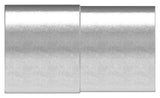Rohrverbinder V2A Ø 42,4 mm Wandstärke 2,5 auf 2,0 mm L 65 mm Steckbar – Ansicht 2 | Artikel 11.3350.4