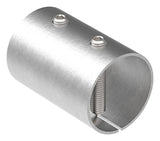 Rohrverbinder V2A für Rohr Ø 48,3 x 2,0 mm L 65 mm mit Klemmschrauben | Artikel 11.3384.4