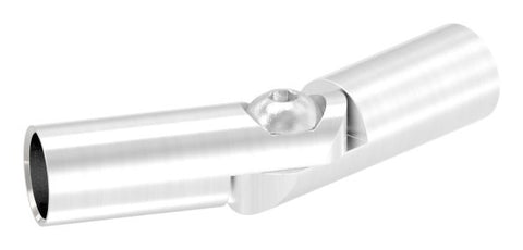 Rundstabverbinder V2A Ø 10 mm mit Gelenk 0-100° | Artikel 11.1610.4
