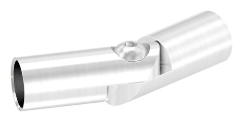 Rundstabverbinder V2A Ø 12 mm mit Gelenk 0-100° | Artikel 11.1611.4