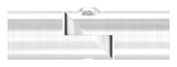 Rundstabverbinder V2A Ø 14 mm Gelenk 0-100° – Ansicht 2 | Artikel 11.1612.4