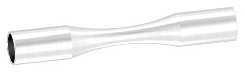 Rundstabverbinder V2A für Ø 10 mm Rund, L 80 mm, Ø 12 mm, verjüngt | Artikel 11.1632.4