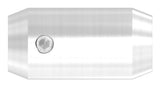Stabverbinder V2A Ø 18 x 36 mm mit Gewinde M10 und Bohrung Ø 12 mm – Ansicht 4 | Artikel 88.1150488.240