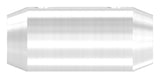 Stabverbinder V2A für Ø 10 mm Rundstab, Ø 16 x 36 mm, mit 2 Madenschrauben – Ansicht 3 | Artikel 11.1643.4.102