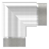 Steck-Eckstück V2A für Rohr Ø 48,3 x 2,0 mm 90° steckbar – Ansicht 2 | Artikel 11.3612.4