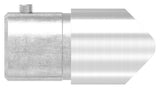 Steckfitting 90° V2A für Rohr Ø 42,4 mm mit Klemmschraube – Ansicht 2 | Artikel 11.3665.4