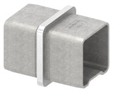Steckfitting V4A für Vierkantrohr 40x40x3 mm gerade | Artikel 88.1110104040.3