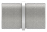 Steckverbinder V2A Ø 42,4 x 2,5 mm gerade mit Mittelsteg – Ansicht 3 | Artikel 11.3374.4