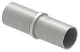Steckverbinder V2A Ø 42,4 x 2,5 mm L 120 mm mit Mittelsteg | Artikel 88.1150042.240.25.120