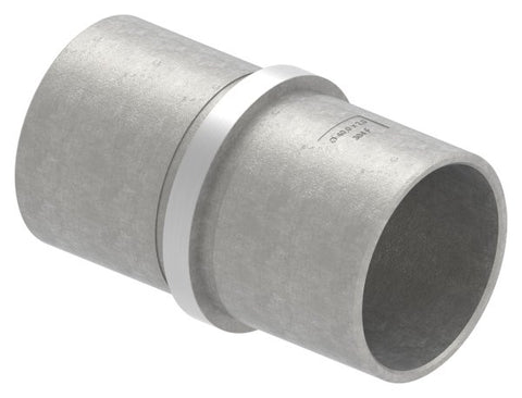 Steckverbinder V2A für Rohr Ø 40,0x2,0 mm mit Mittelsteg | Artikel 88.1150042.240.40