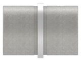 Steckverbinder V2A für Rohr 48,3 x 2,5 mm mit Mittelsteg – Ansicht 3 | Artikel 11.3375.4