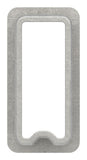 Steckverbinder V4A für Rohr 40x20x2 mm gerade – Ansicht 2 | Artikel 88.1110104020