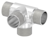 T-Stück V2A Ø 33,7 mm 2,0 mm Wandstärke zum Stecken | Artikel 11.3662.4