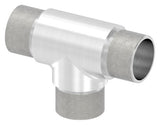 T-Stück V2A für Rohr Ø 33,7 x 2,0 mm egal zum Stecken | Artikel 11.3675.4