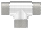 T-Stück V2A für Rohr Ø 33,7 x 2,0 mm egal zum Stecken – Ansicht 2 | Artikel 11.3675.4