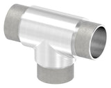 T-Stück V2A für Rohr Ø 42,4x2,5 mm steckbar gleiche Abgänge | Artikel 11.3679.4