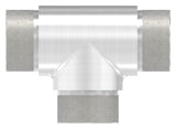 T-Stück V2A für Rohr Ø 42,4x2,5 mm steckbar gleiche Abgänge – Ansicht 2 | Artikel 11.3679.4