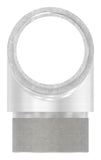 T-Stück V2A für Rohr Ø 42,4x2,5 mm steckbar gleiche Abgänge – Ansicht 3 | Artikel 11.3679.4