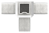 T-Verbinder V4A für Rohr 25 x 25 x 2 mm zum Stecken – Ansicht 2 | Artikel 88.1110152525
