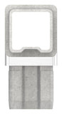 T-Verbinder V4A für Rohr 30 x 30 mm, Wand 2,0 mm, zum Stecken – Ansicht 2 | Artikel 88.1110133030