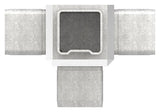 T-Verbinder V4A für Rohr 40x40x3 mm steckbar – Ansicht 2 | Artikel 88.1110154040.3