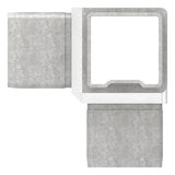 T-Verbinder V4A für Vierkantrohr 40 x 40 x 2 mm steckbar – Ansicht 3 | Artikel 88.1110154040