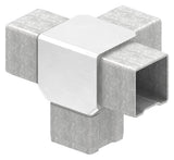 T-Verbinder V4A für Vierkantrohr 40 x 40 x 2 mm steckbar – Ansicht 4 | Artikel 88.1110154040