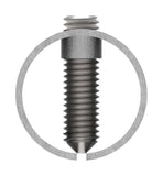 Verbindungshülse V2A für Rohr Ø 33,7 x 2,5 mm L 65 mm mit Klemmschrauben – Ansicht 3 | Artikel 11.3381.4