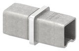Vierkantrohrverbinder V4A 25 x 25 x 2 mm gerade | Artikel 88.1110102525