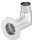 Wandhalter 90° V2A für Rohr 42,4 mm zum Stecken – Ansicht 6 | Artikel 88.1156092.320.42