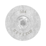 Wandhalter V2A für Rohr 33,7x2,0 mm mit Gelenk zum Einbetonieren – Ansicht 5 | Artikel 88.1156259.320.33