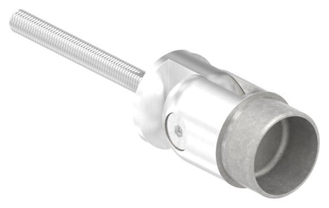 Wandhalter V2A für Rohr Ø 42,4 x 2,0 mm mit Gelenk zum Einbetonieren | Artikel 88.1156259.320.42