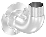 Wandhalter V2A für Rohr 42,4x2,0 mm 90° zum Stecken | Artikel 88.1156091.320.42