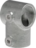 Rohrverbinder | T-Stück kurz für Ø 26,9 mm | Rohrverbinder 101A27