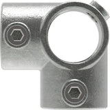 Rohrverbinder | Eckstück durchgehend für Ø 21,3 mm | 116T21