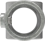 Rohrverbinder | Kreuzstück durchgehend für Ø 33,7 mm | 119B34