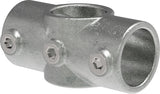 Rohrverbinder | Kreuzstück durchgehend für Ø 33,7 mm | 119B34