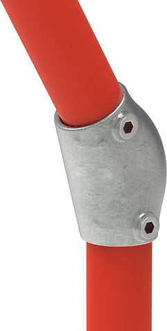 Rohrverbinder | Bogen variabel 15-60° für Ø 42,4 mm | 124C42