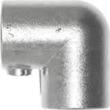 Rohrverbinder | Dreiweg-Eckstück 90° für Ø 48.3 mm | 128D48