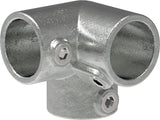 Rohrverbinder | Dreiweg-Eckstück 90° für Ø 21,3 mm | 128T21
