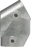 Rohrverbinder | T-Stück kurz 30-60° für Ø 33,7 mm | 129B34