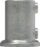 Rohrverbinder | Fußplatte oval für Ø 33,7 mm | 132B34
