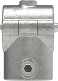 Rohrverbinder | T-Stück mit Bolzen aufklappbar Ø 48.3 mm | 136D48