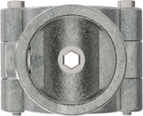 Rohrverbinder | T-Stück mit Bolzen aufklappbar Ø 42,4 mm | 136C42