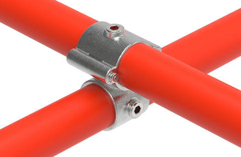 Rohrverbinder | Kreuzstück 90° für Ø 33,7 mm | 137B34